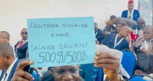 RDC/Education : les enseignants du secteur public en grève