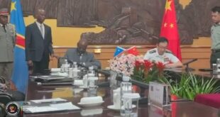 FOCAC2024:  signature d’une coopération militaire entre la Chine et la RDC