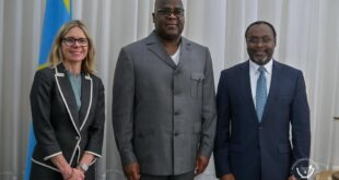 RDC: tête-à-tête entre Felix Tshisekedi et Anna Bjerde de la Banque Mondiale